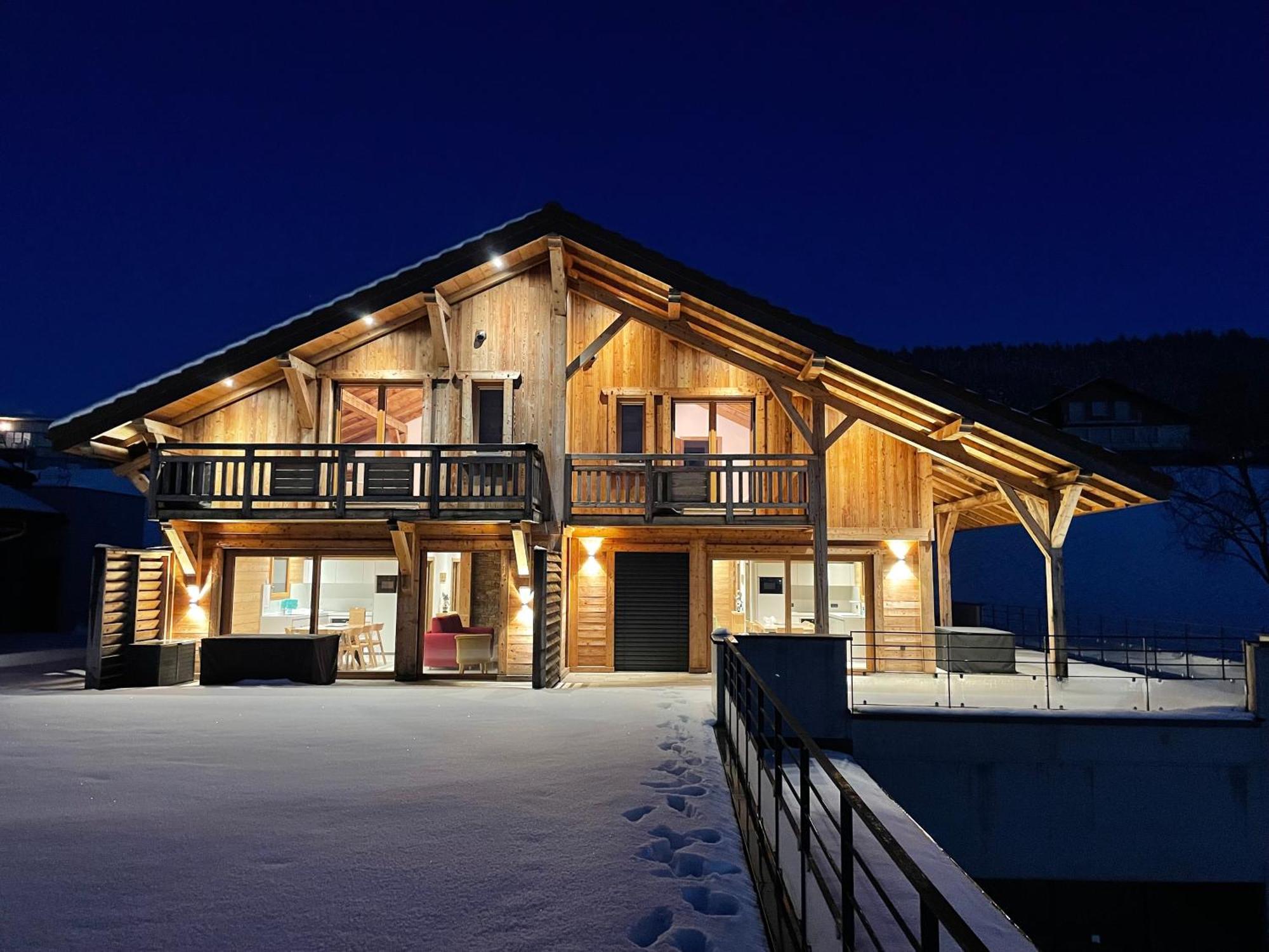 Chalets Coeur Du Lac Malbuisson Exterior foto